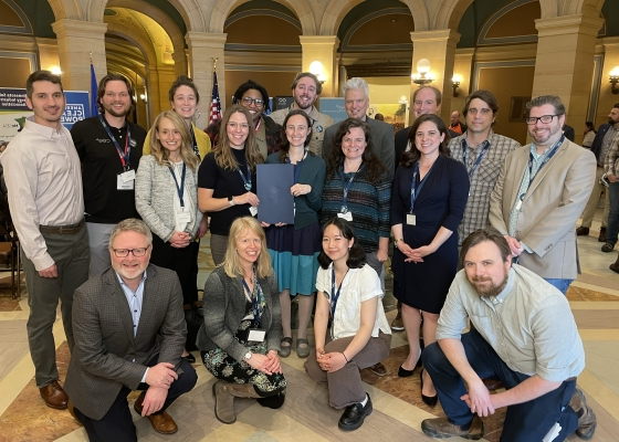 CEE staff at partners at MN legislature